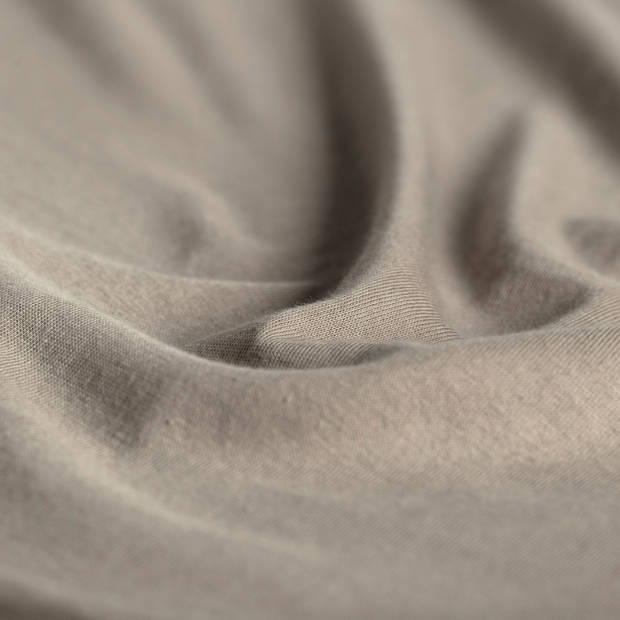 Cinderella Hoeslaken Jersey Stretch 30cm Hoge Hoek - taupe 160x210/220cm