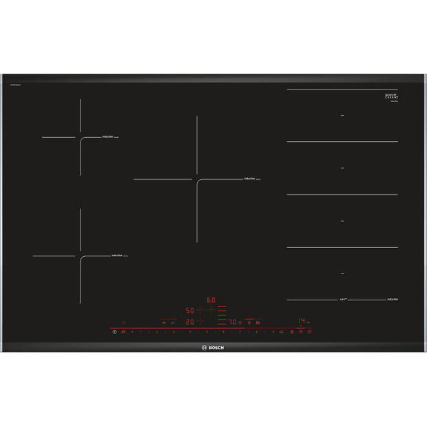 Bosch serie 8 pxv875dc1e elektrische kookplaten - zwart