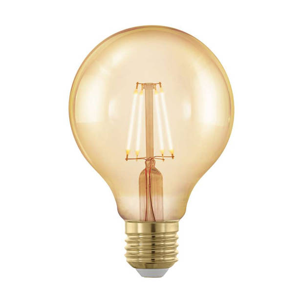 EGLO LED lichtbron Golden Age - Dimbaar - E27 - Globe