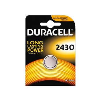 Duracell batterij DL2430 3V zilver 1 stuks