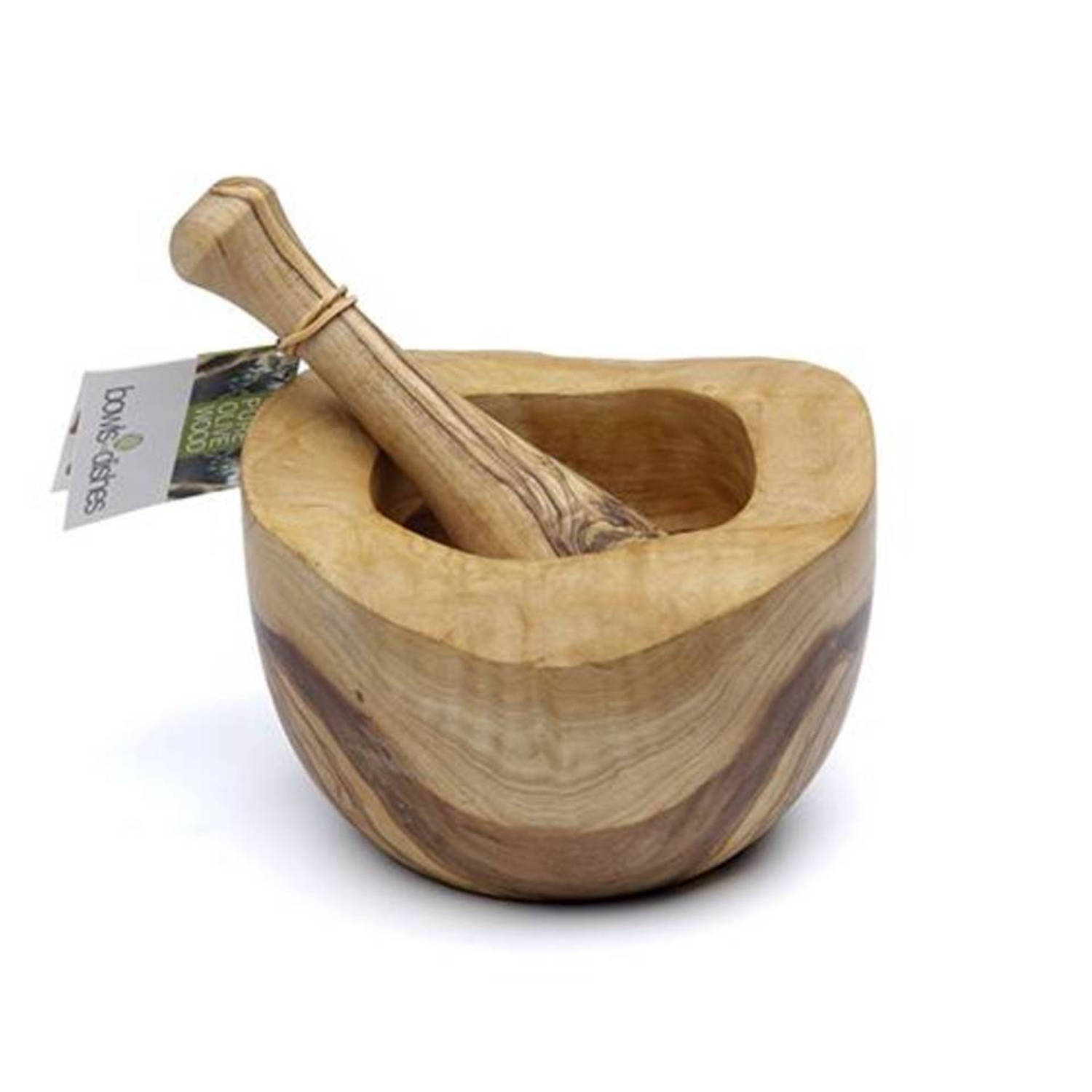 Bowls and Dishes Pure Olive Wood Vijzel Ã 12 cm