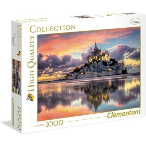 Clementoni puzzel Mont Saint-Michel 1000 stukjes