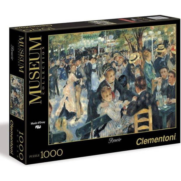 PUZZEL Collectie Museum 1000 stuks - Renoir Bal de la Galette molen