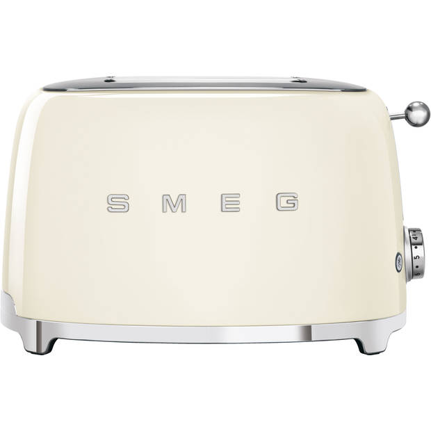 SMEG Broodrooster - 2 sleuven - creme - TSF01CREU