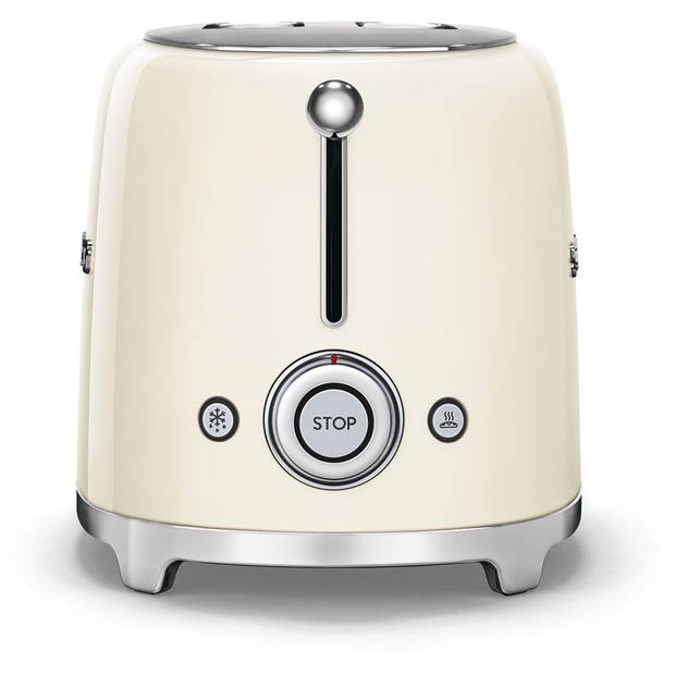 SMEG Broodrooster - 2 sleuven - creme - TSF01CREU