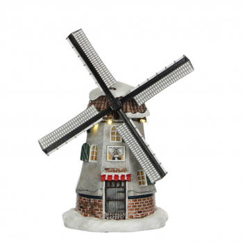 Luville Collectables Nederlandse windmolen - 15,5 x 13 x 22,5 cm