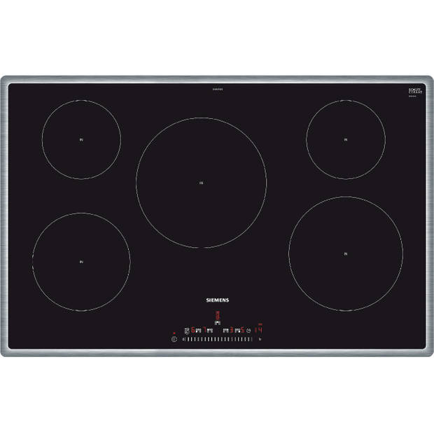 Siemens eh845fvb1e elektrische kookplaten - zwart