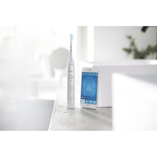 Philips Sonicare elektrische tandenborstel FlexCare Platinum Connected HX9192/01 - wit