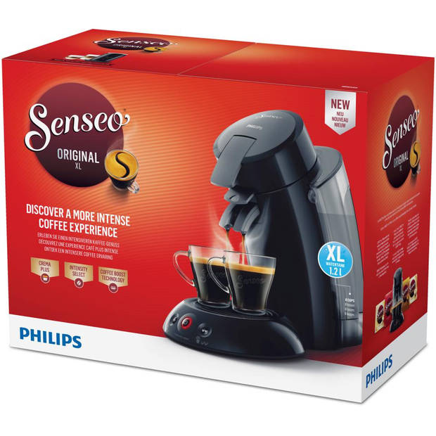 Philips SENSEO® Original XL koffiepadmachine HD6555/20 - zwart