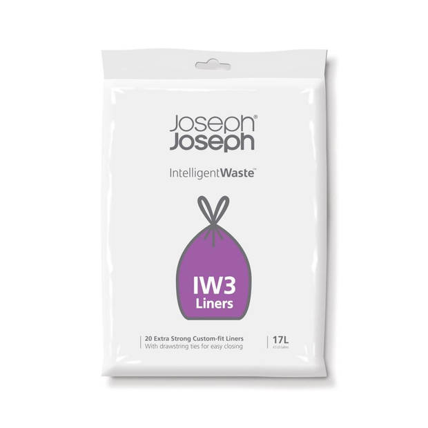 Joseph Joseph IW3 Intelligent Waste afvalzakken - 17 l - 20 stuks