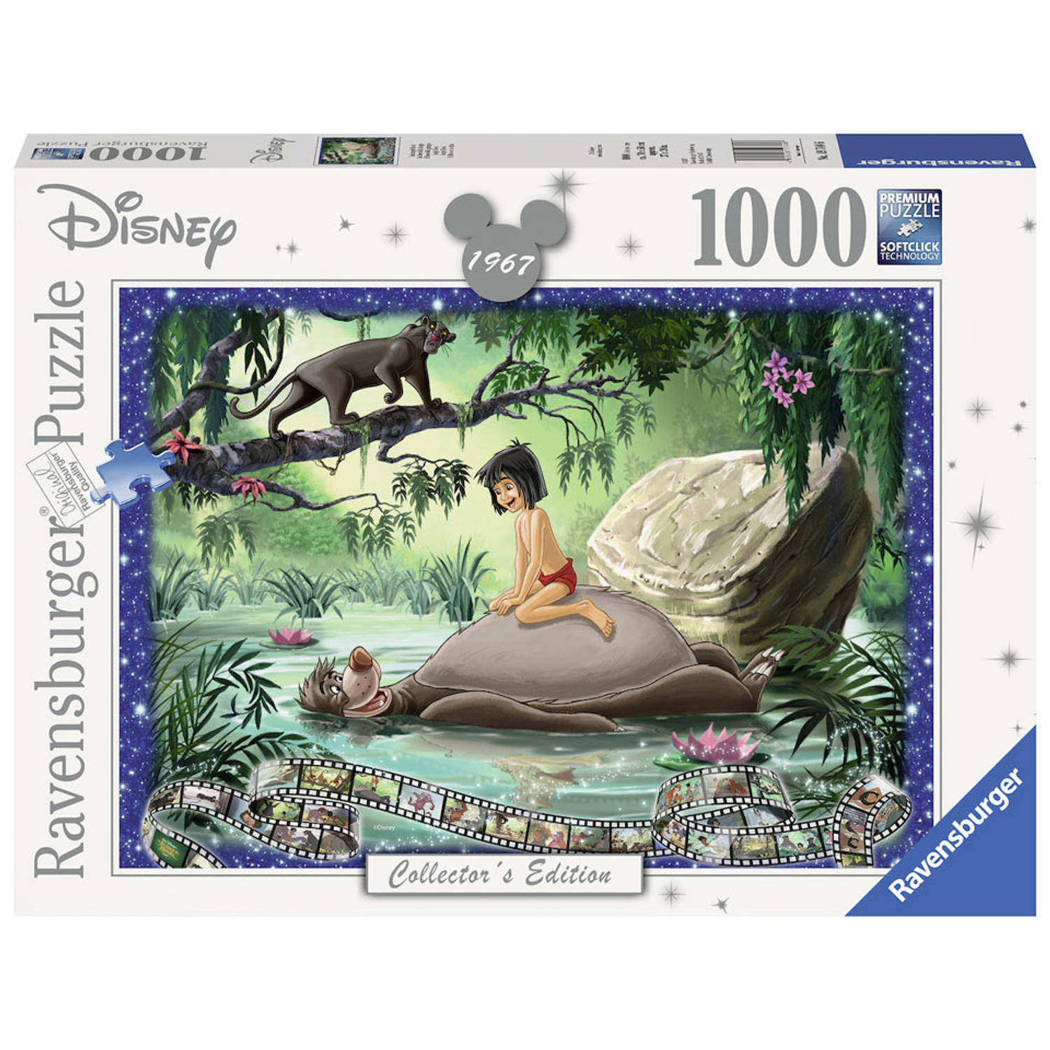 Ravensburger - puzzel Disney Jungle Book - Legpuzzel - 1000 stukjes