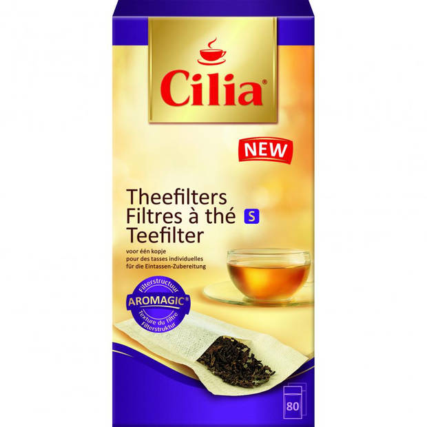 Cilia Theefilter - 80 stuks