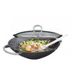 Küchenprofi - Gietijzeren wok-set "Premium" - 36cm - Küchenprofi