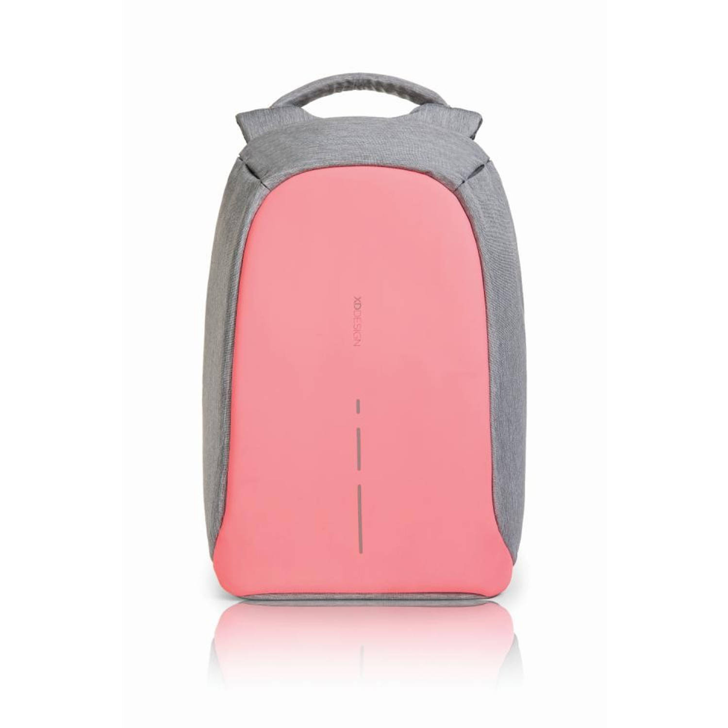 Bobby compact anti-diefstal backpack - roze