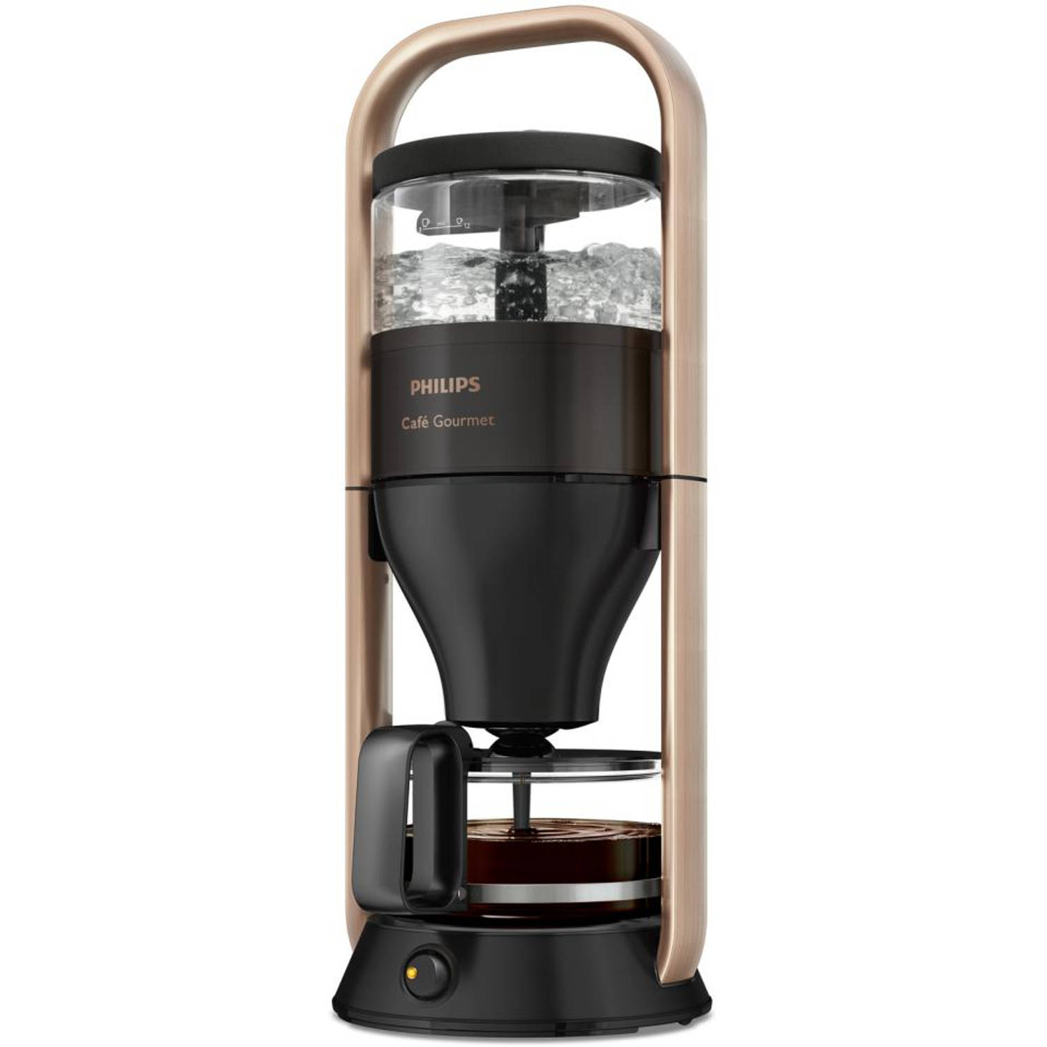 bros een beetje vergelijking Philips filterkoffiezetapparaat Café Gourmet HD5408/70 - zwart | Blokker