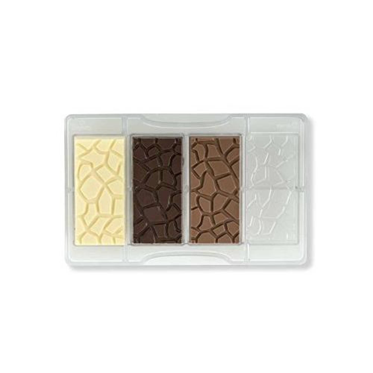 Chocolade mal repen met schildpad effect - Decora