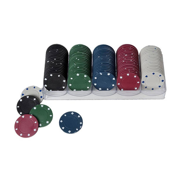 Longfield Games Pokerfiches 40 mm per 100 stuks