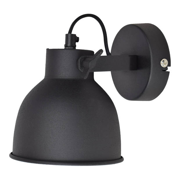 Urban interiors - industrial wandlamp - zwart