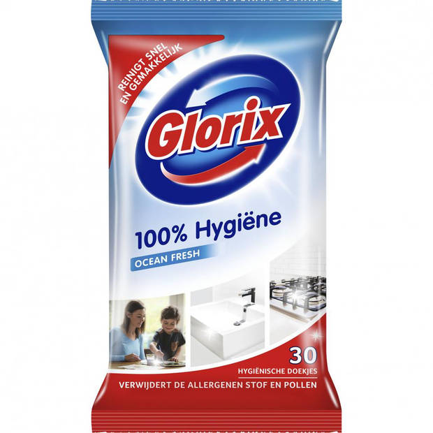 Glorix hygiënische doekjes - 30 stuks