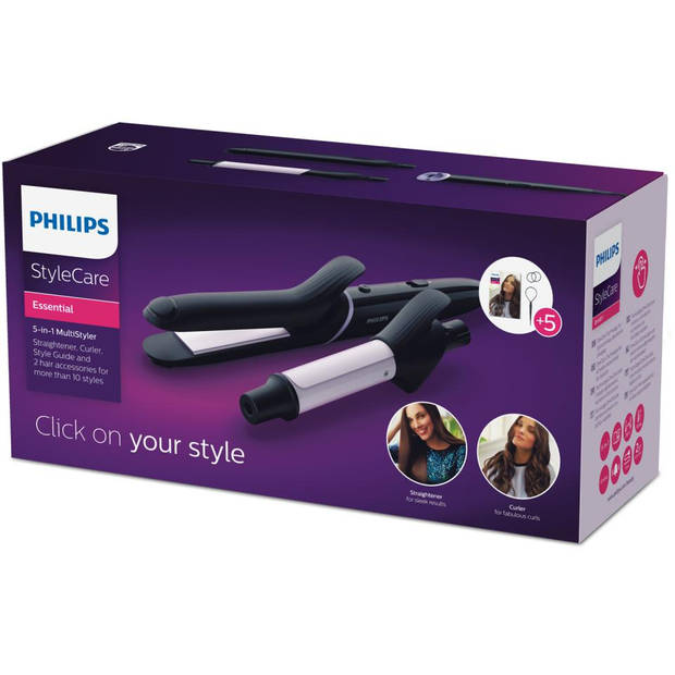 Philips Stylecare multistyler BHH811/00 - zwart