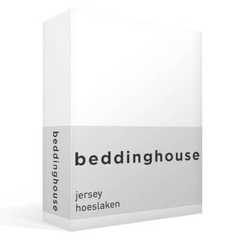 Beddinghouse hoeslaken jersey white-80/90 x 200/210 cm