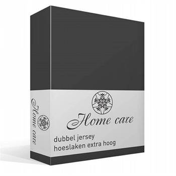 Home Care dubbel jersey hoeslaken extra hoog - Lits-jumeaux (190/200x220/230 cm)