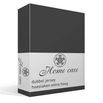 Home Care dubbel jersey hoeslaken extra hoog - 2-persoons (140x200/220 cm)