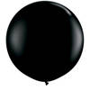 Qualatex mega ballon 90 cm diameter zwart - Ballonnen