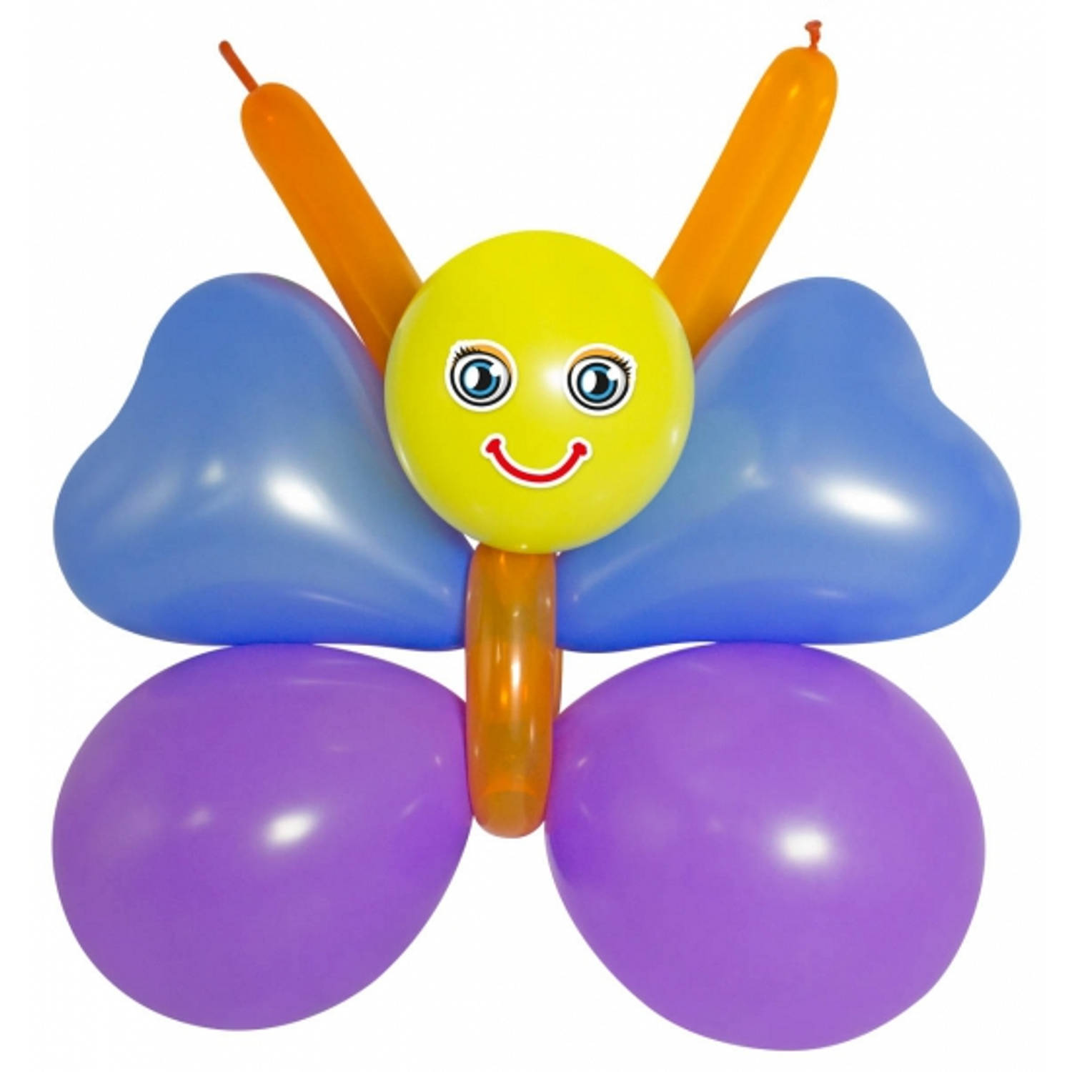 Doe het zelf ballon set vlinder - Ballonnen