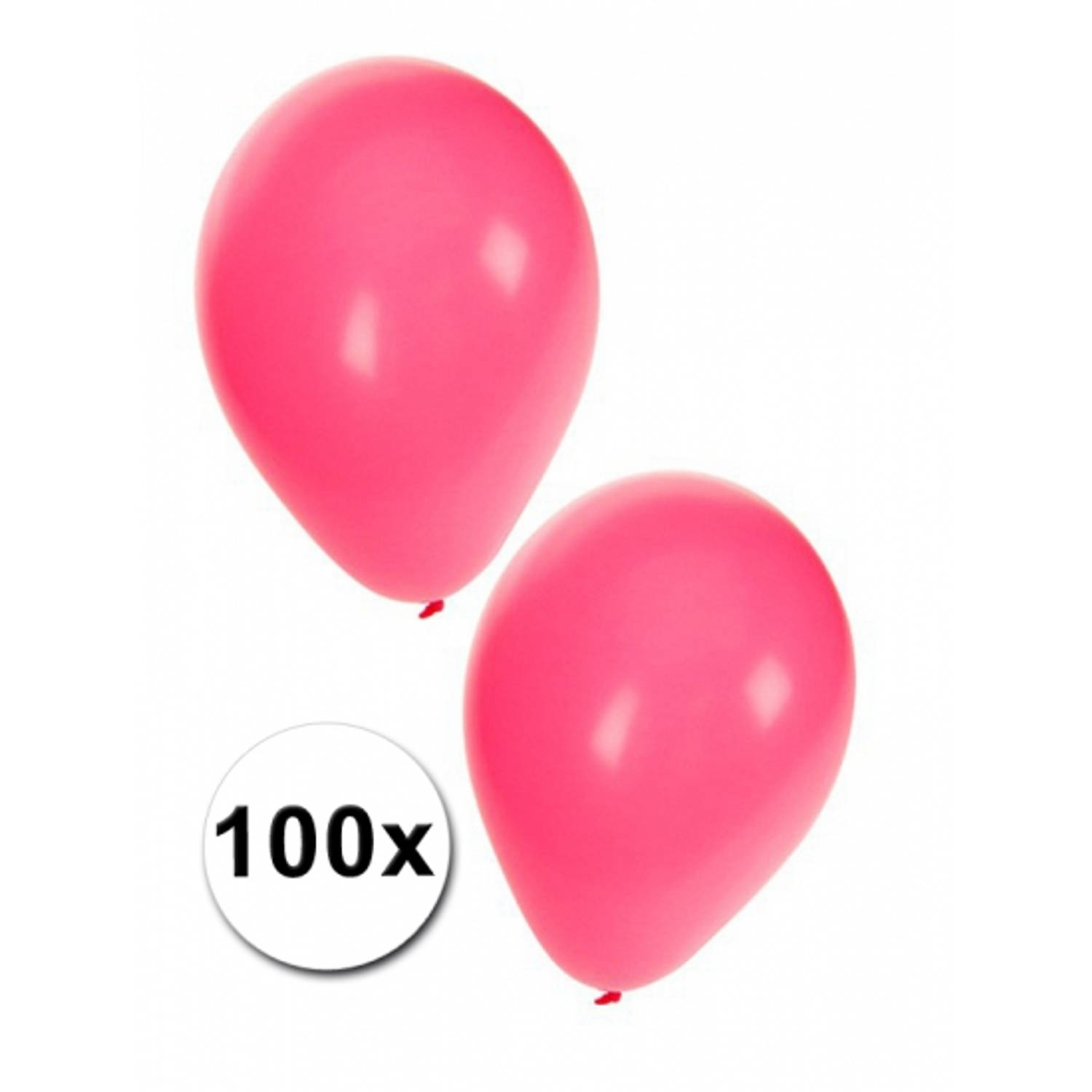 stuiten op Achtervoegsel boter Roze ballonnen 100 stuks - Ballonnen | Blokker