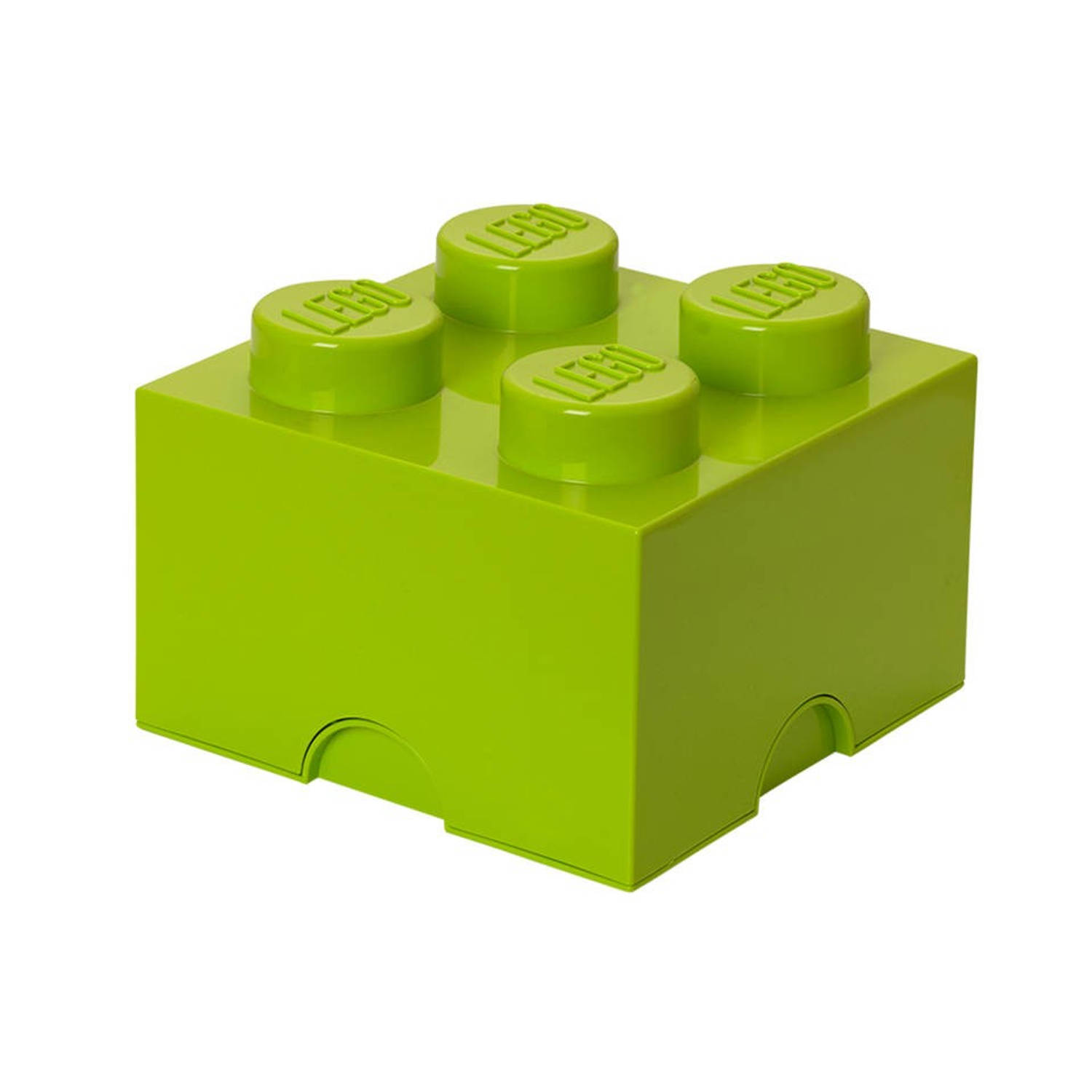 Opbergbox Lego DESIGN: brick 4 zand groen SAND
