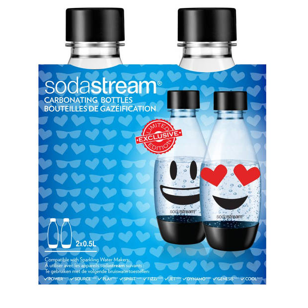 SodaStream Emoji duopack flessen - 0,5 L