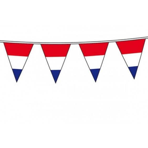 3x Holland vlaggenlijnen van 10 meter - Vlaggenlijnen