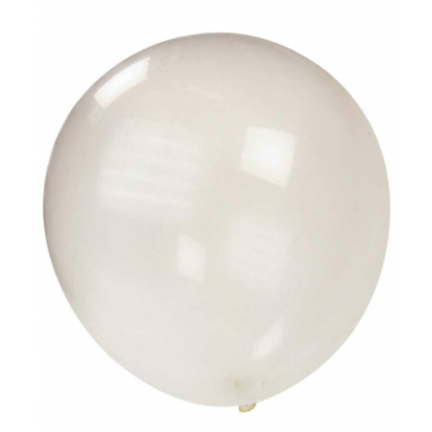 Mega ballon transparant metallic 90 cm - Ballonnen