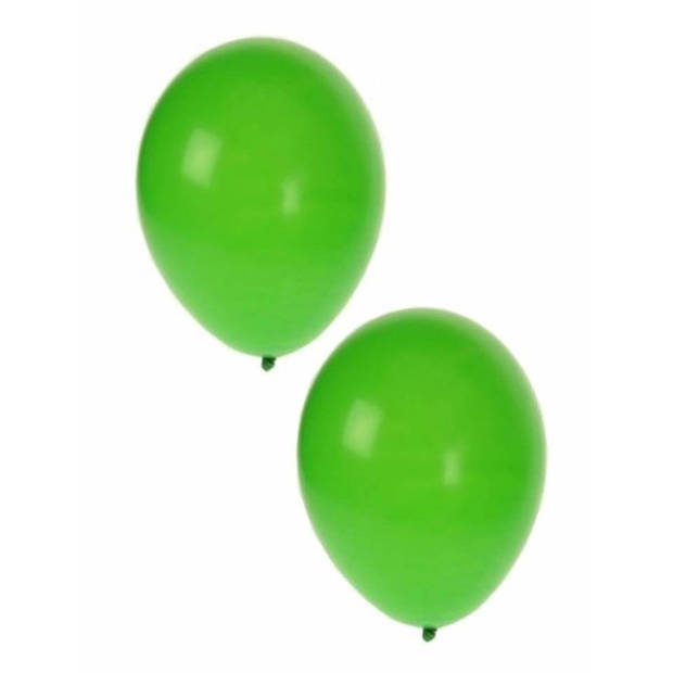 50 ballonnen groen 27 cm - Ballonnen