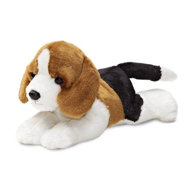 Pluche beagle honden knuffel 20 cm - Knuffel huisdieren