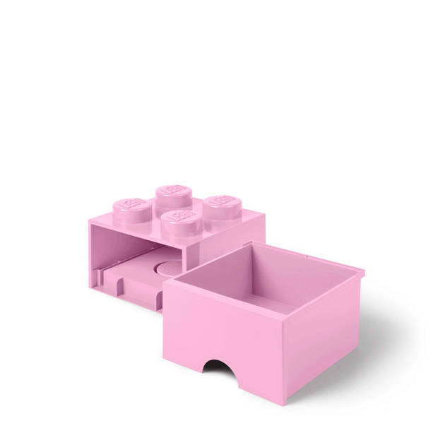 LEGO Brick 4 opberglade - light purple