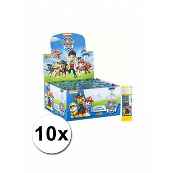 Paw Patrol bellenblaas 10 stuks - Bellenblaas