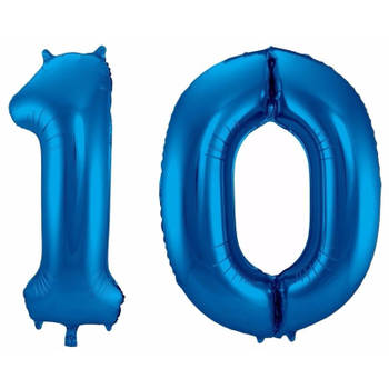 Folie ballon 10 jaar 86 cm - Ballonnen