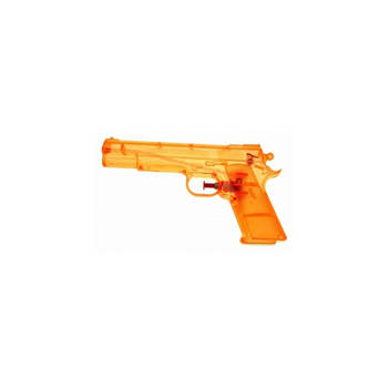 Oranje speelgoed waterpistool 20 cm - Waterpistolen