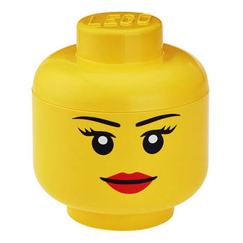 LEGO Iconic Girl groot opbergbox - geel