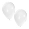25x stuks Witte party ballonnen van 27 cm - Ballonnen