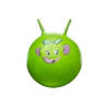 Skippybal met dieren gezicht groen 46 cm - Skippyballen