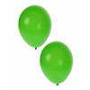 Groene feest ballonnen 50 stuks - Ballonnen