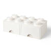 LEGO Brick 8 opberglade - wit