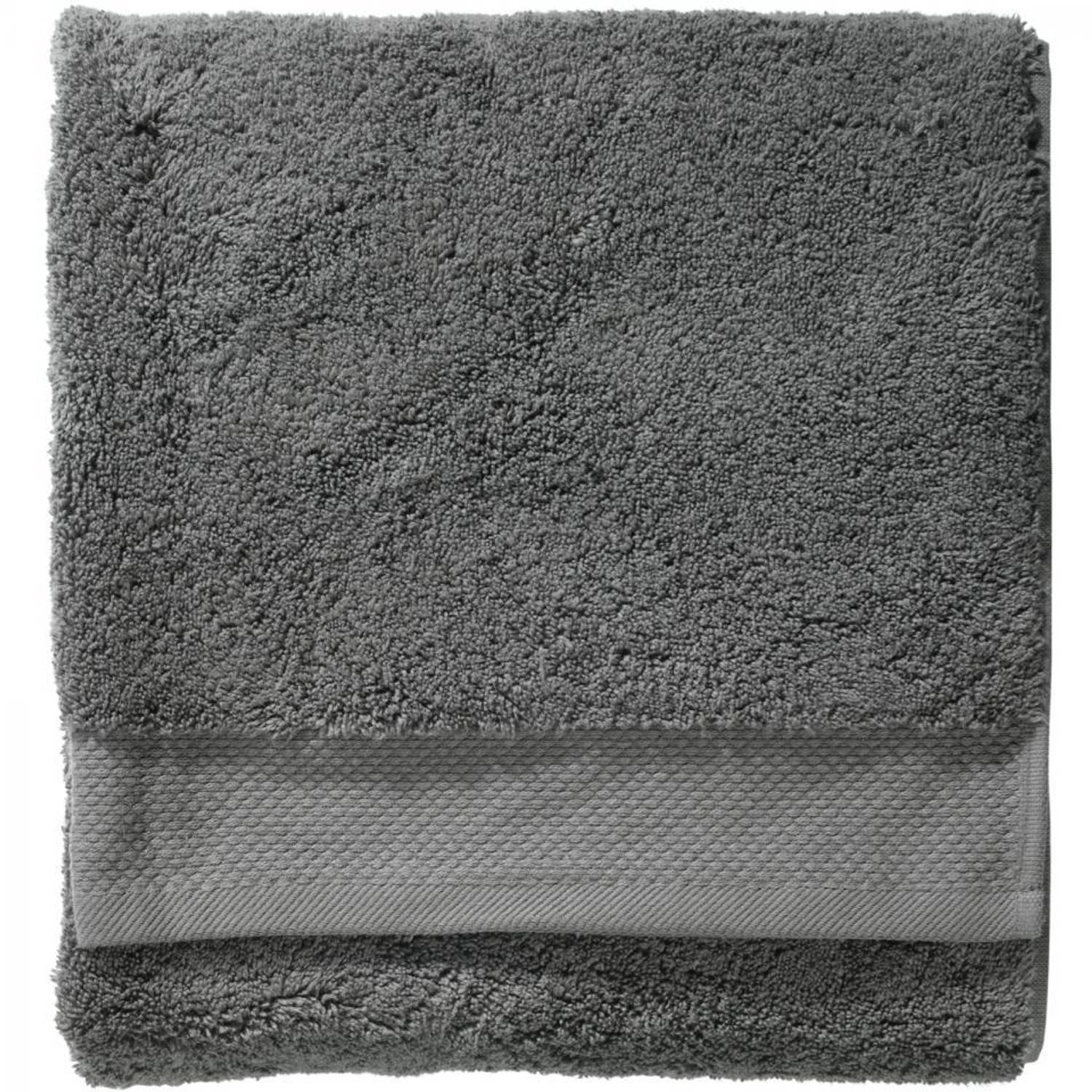 Blokker handdoek donkergrijs - 50 x 100 cm - | Blokker