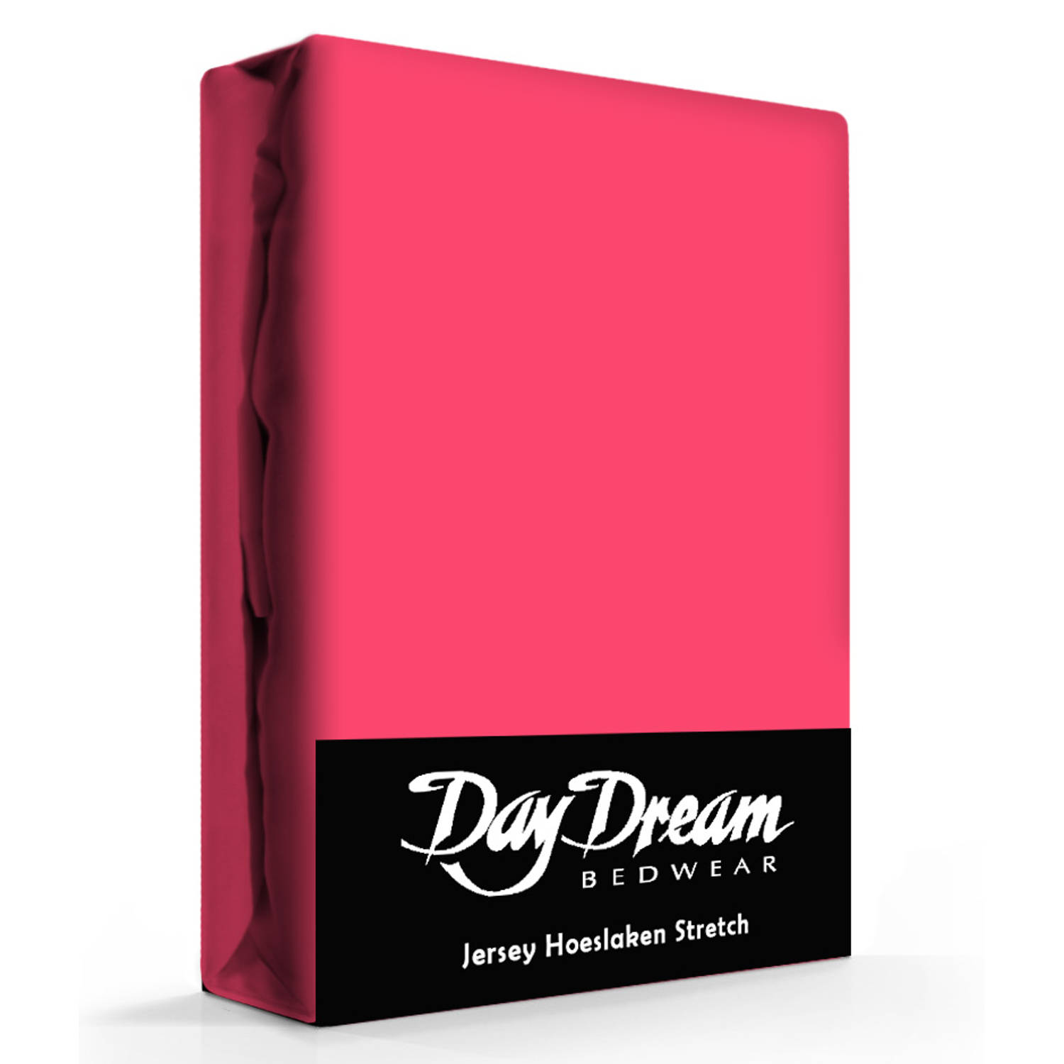 Day Dream Jersey Hoeslaken Fuchsia-180 x 200 cm