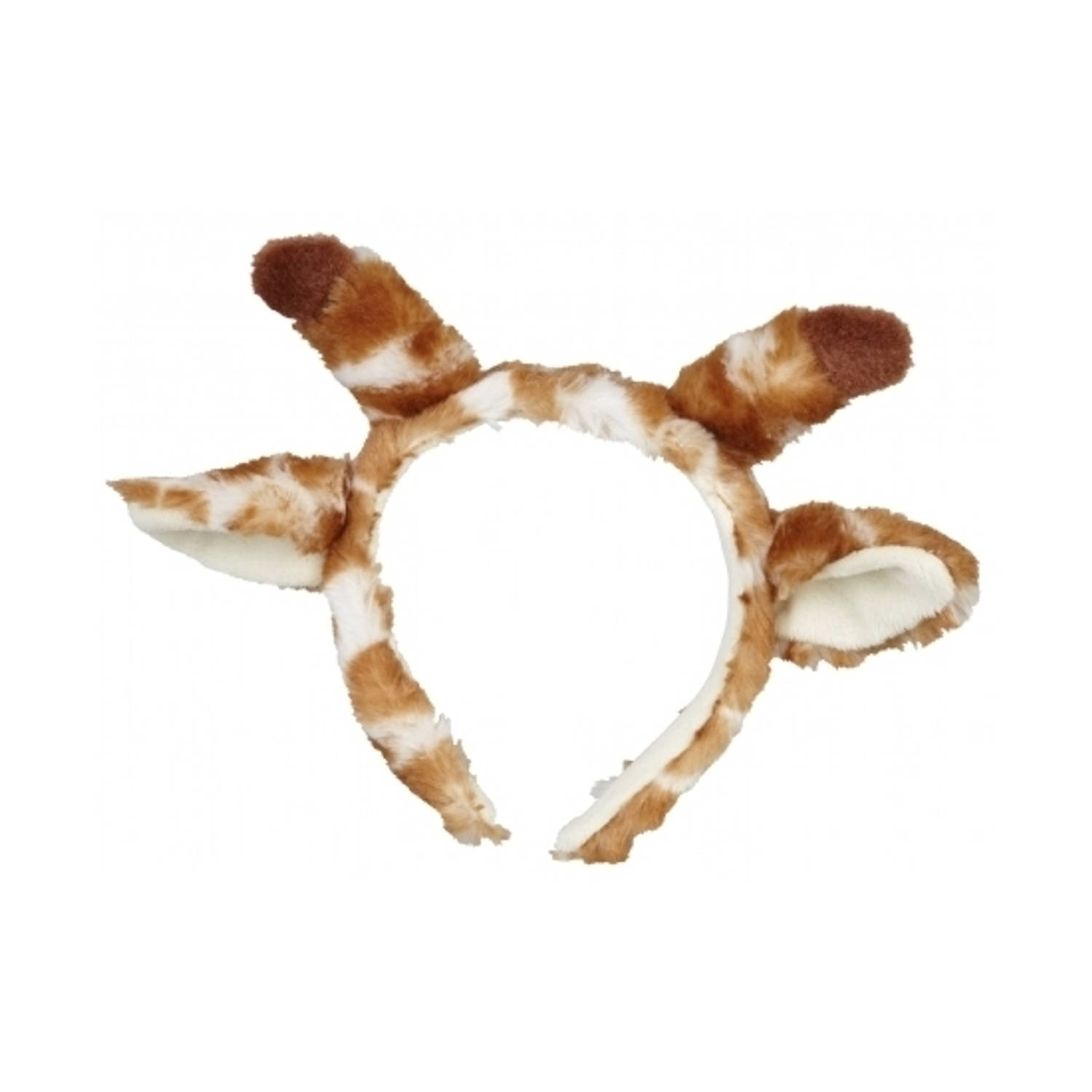 teleurstellen behalve voor Luchten Giraffe dieren verkleed oren diadeem kids - Verkleedhaardecoratie | Blokker