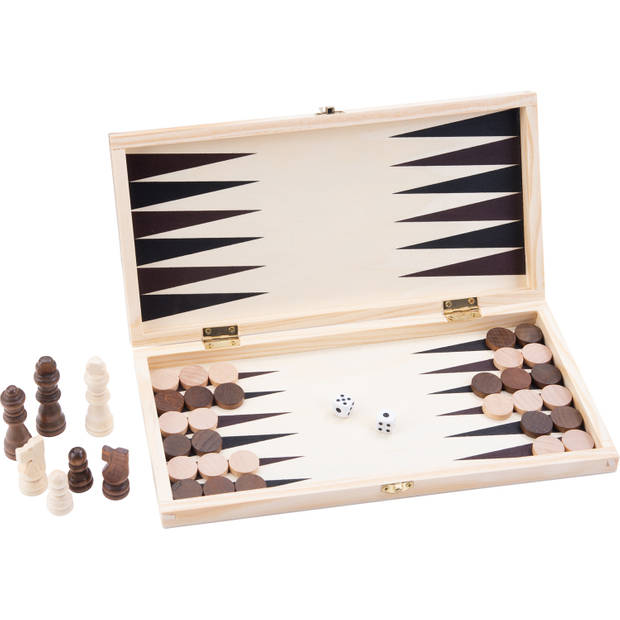 Schaak/ Backgammon set
