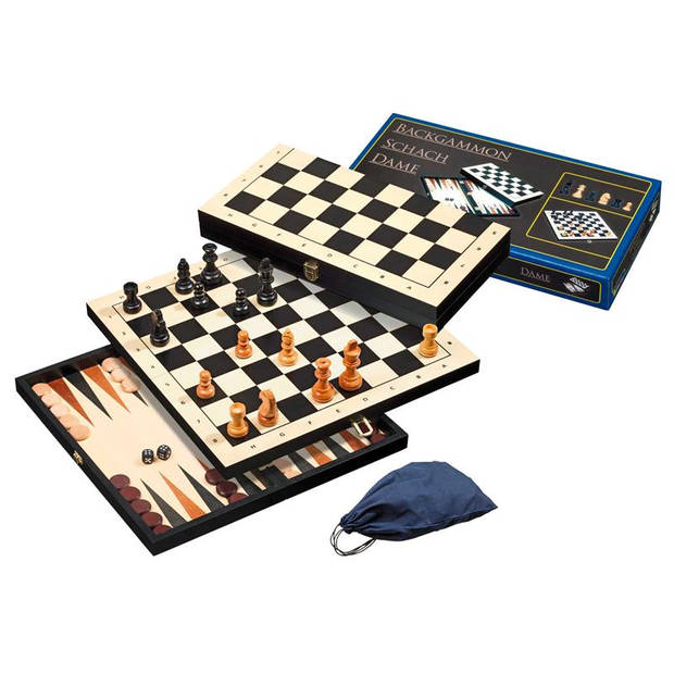 Philos Backgammon 3-1 set 44mm